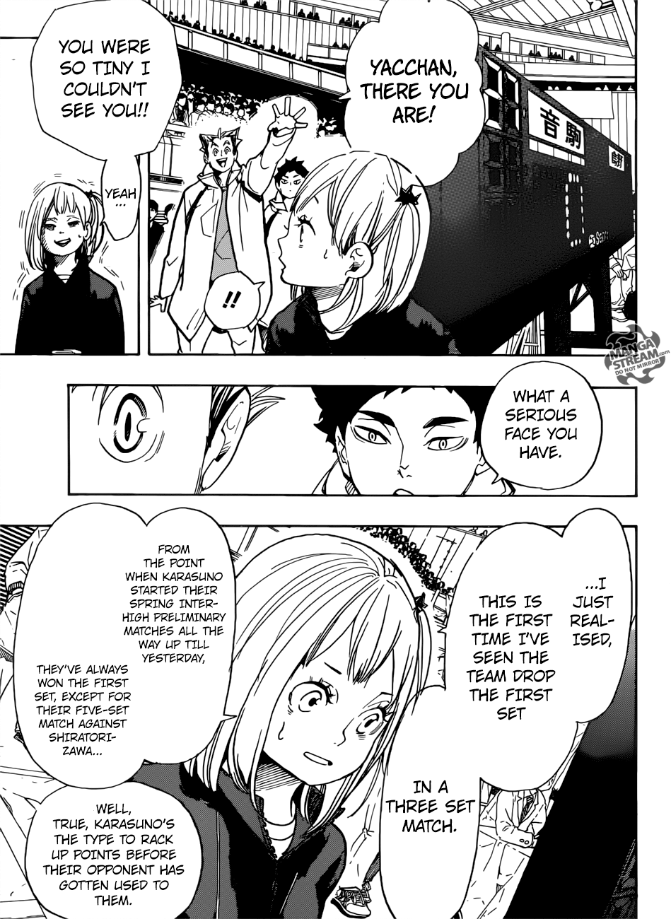 Haikyuu!! Chapter 306