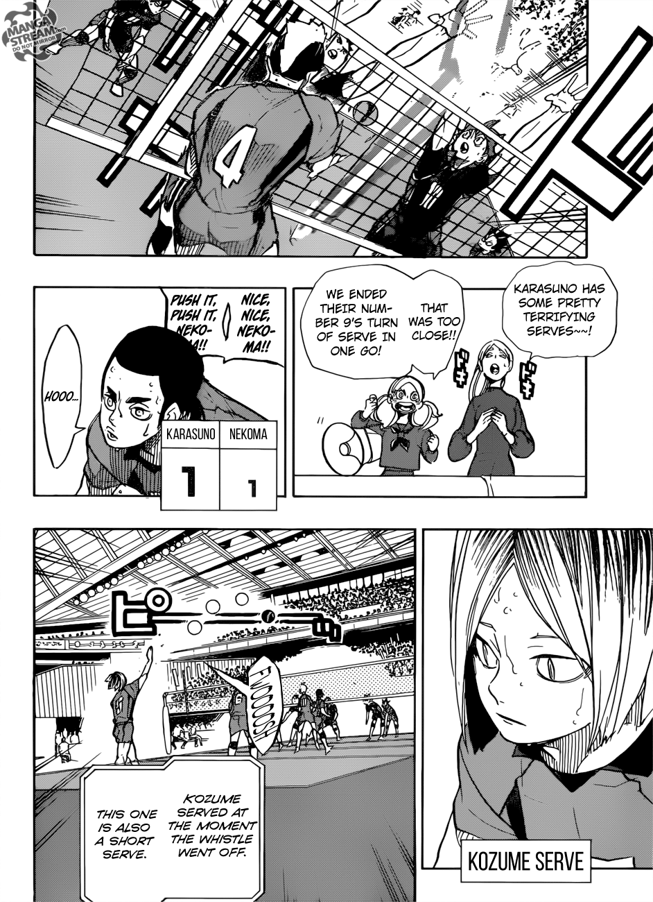 Haikyuu!! Chapter 306