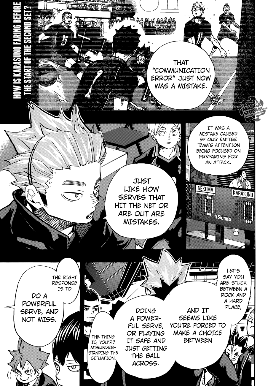 Haikyuu!! Chapter 307