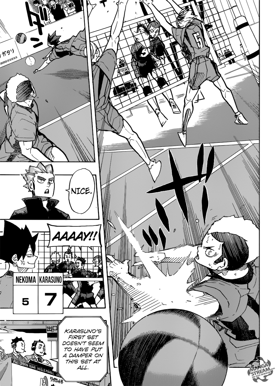 Haikyuu!! Chapter 307