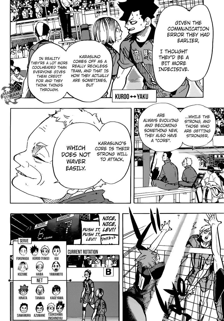 Haikyuu!! Chapter 307