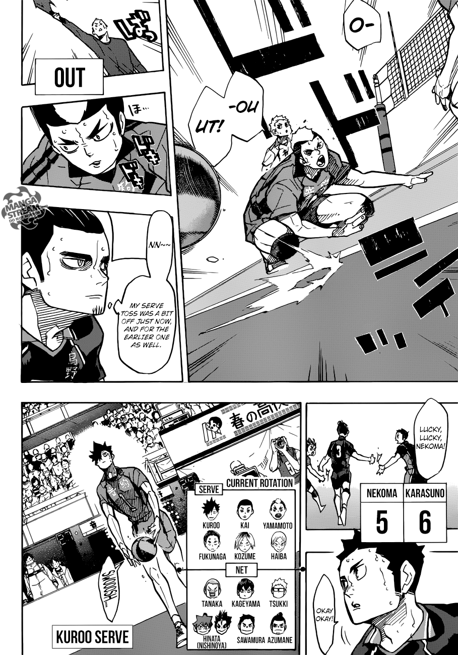 Haikyuu!! Chapter 307