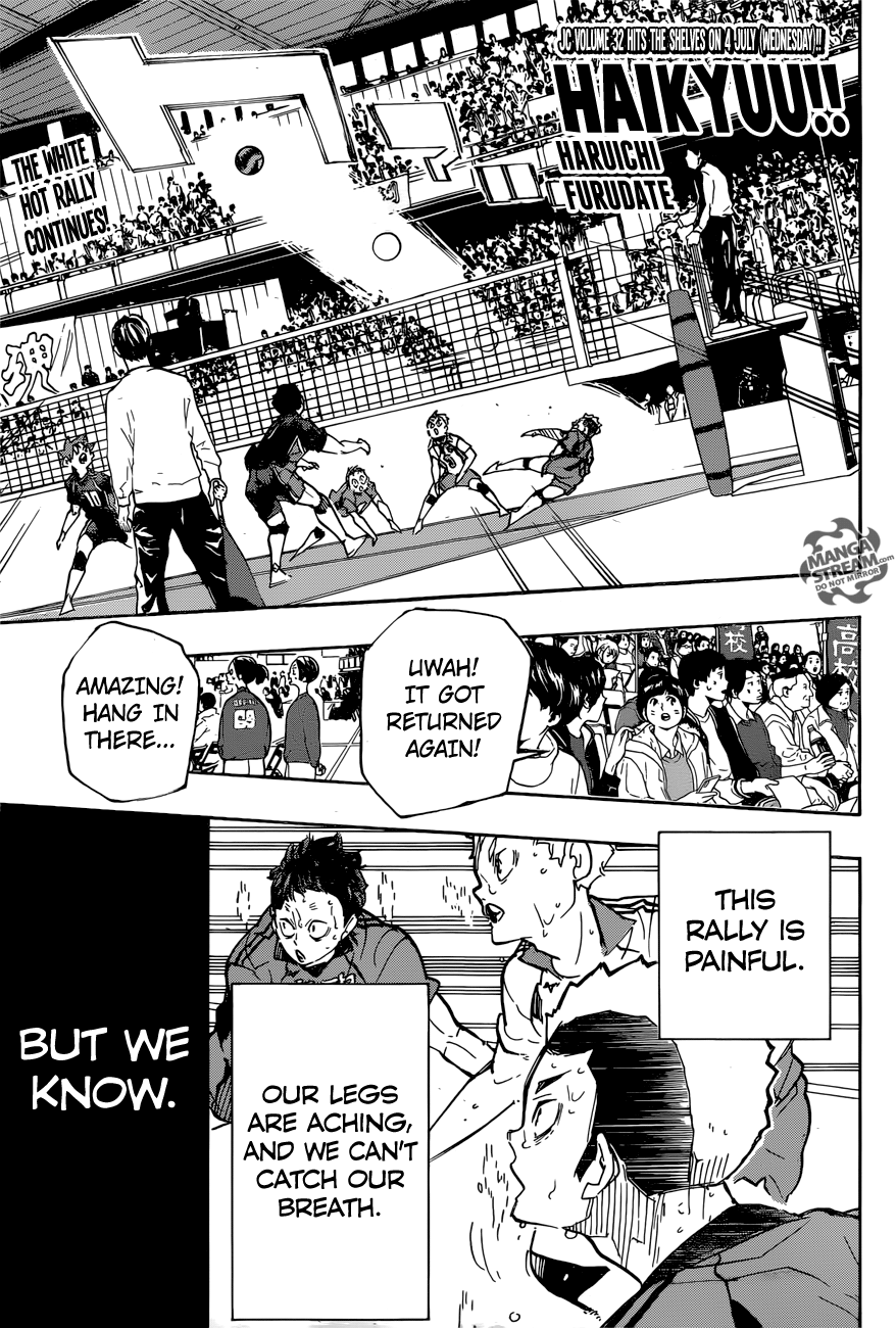 Haikyuu!! Chapter 308