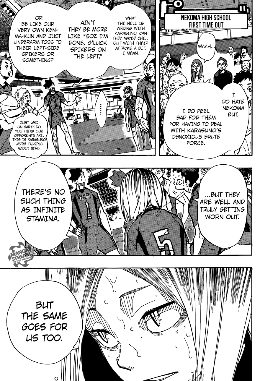 Haikyuu!! Chapter 308