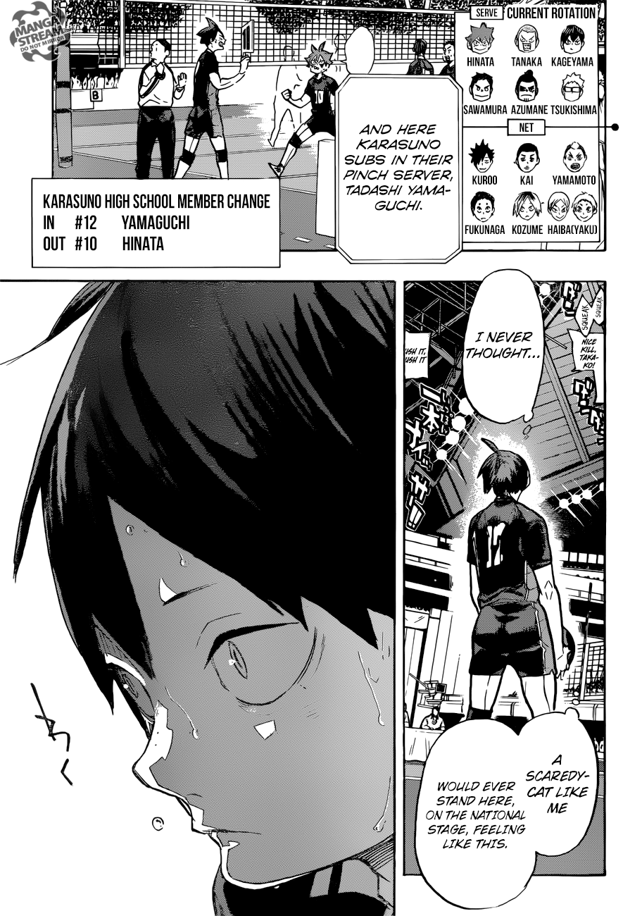 Haikyuu!! Chapter 309