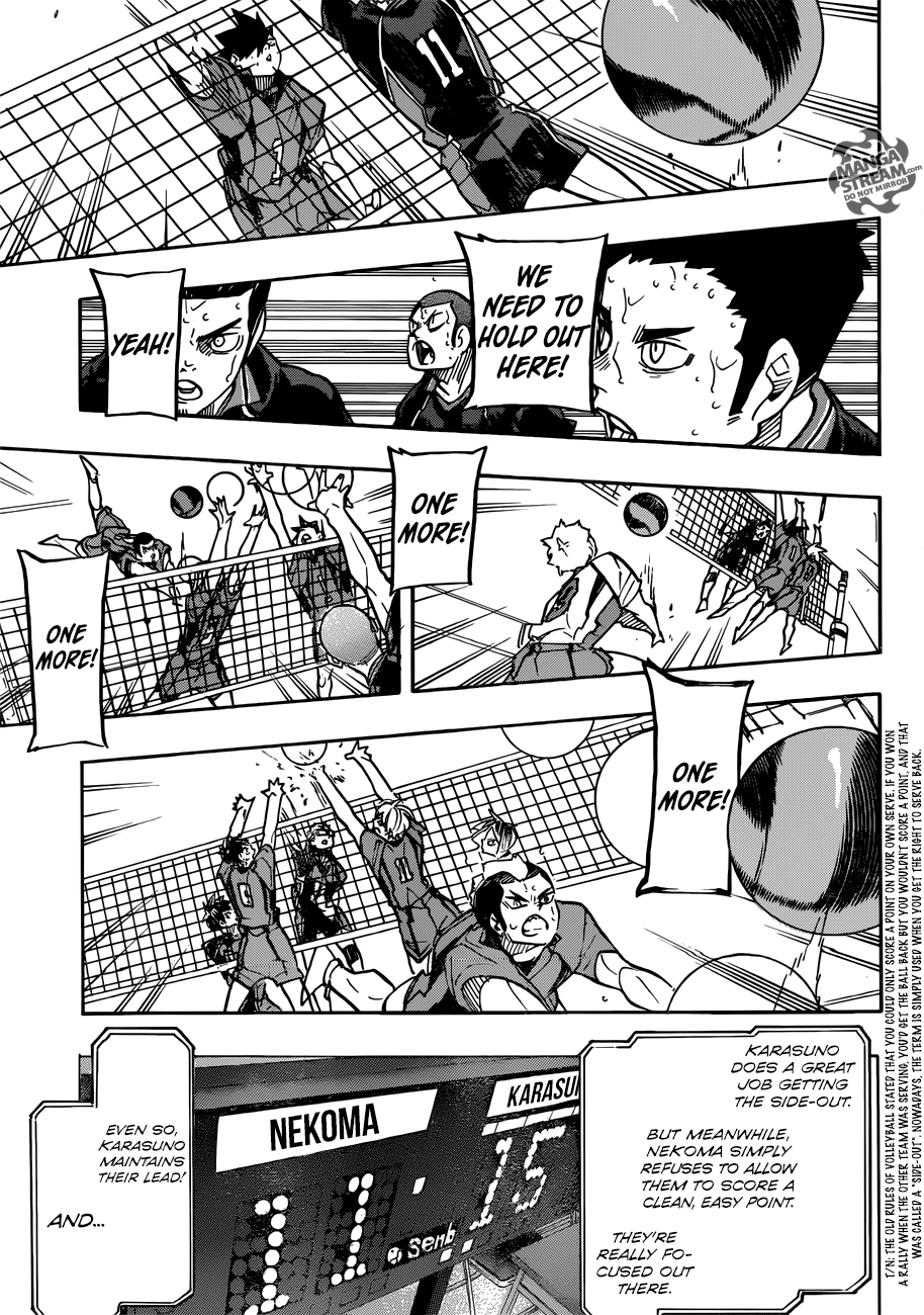 Haikyuu!! Chapter 309