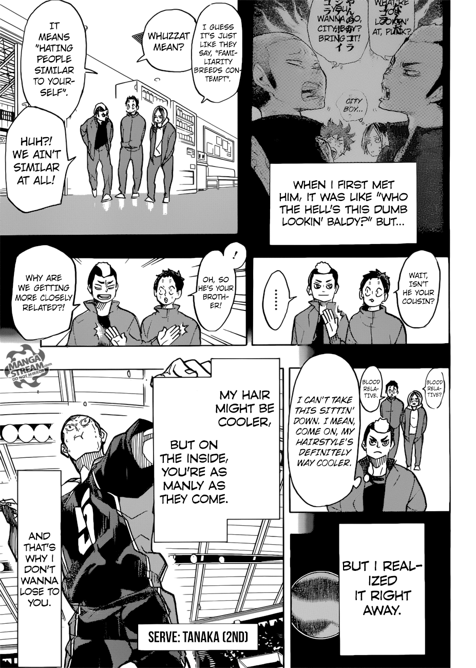 Haikyuu!! Chapter 309