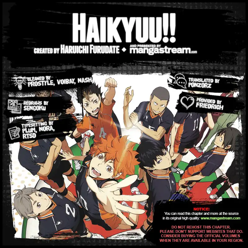 Haikyuu!! Chapter 311