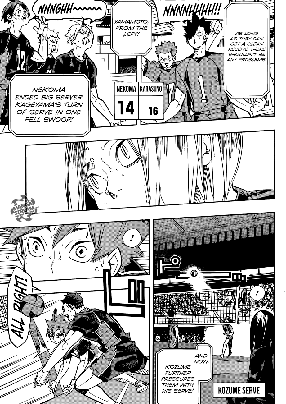 Haikyuu!! Chapter 311