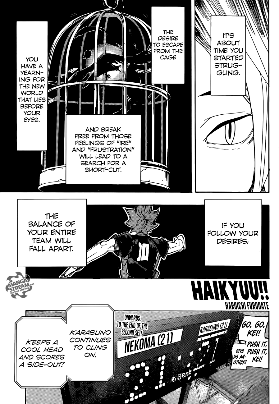 Haikyuu!! Chapter 313