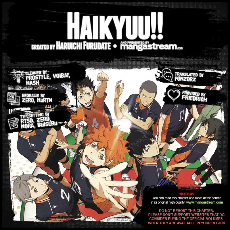 Haikyuu!! Chapter 313