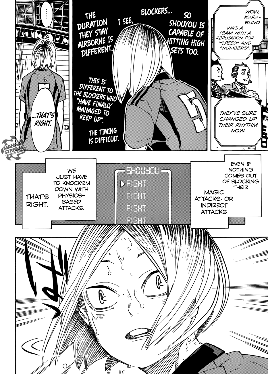 Haikyuu!! Chapter 315