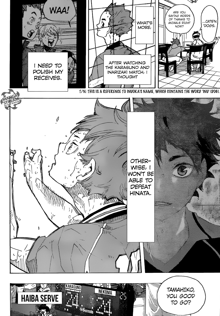 Haikyuu!! Chapter 316