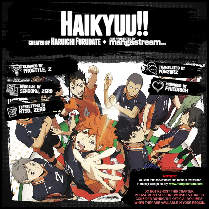 Haikyuu!! Chapter 316