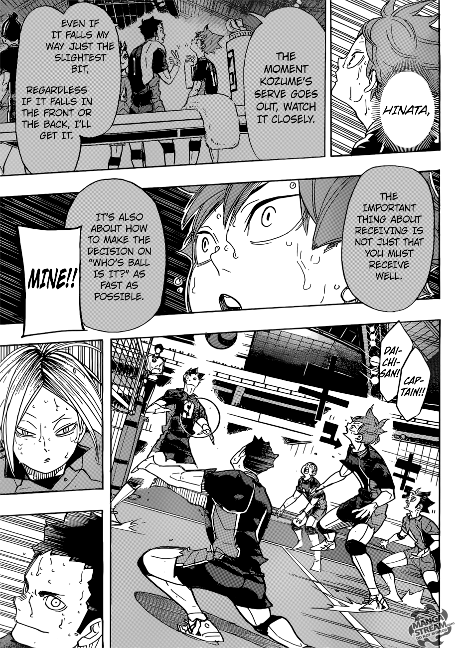 Haikyuu!! Chapter 316