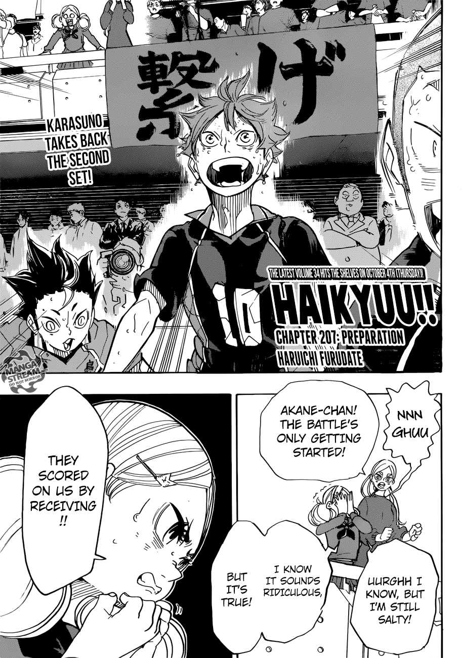 Haikyuu!! Chapter 318