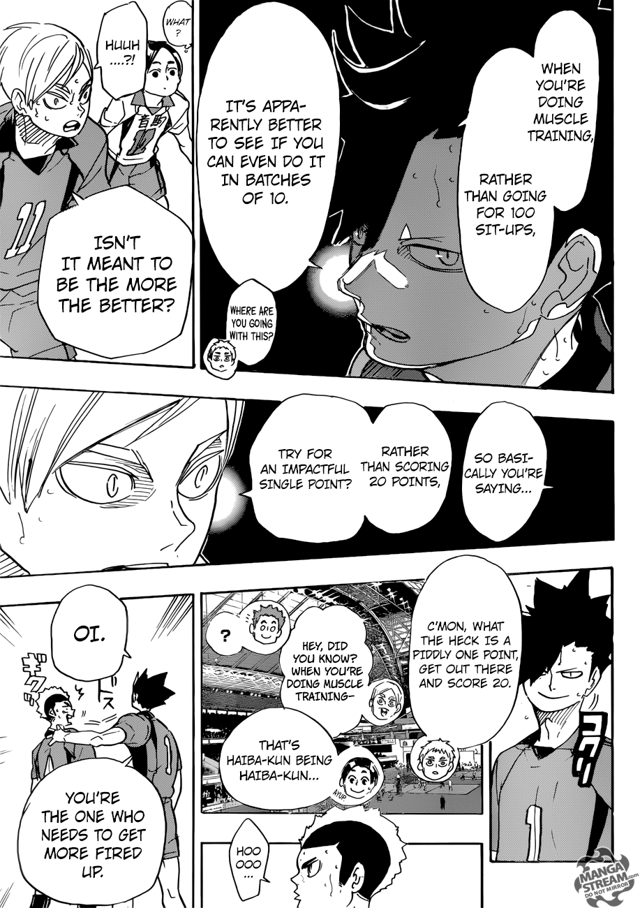 Haikyuu!! Chapter 318