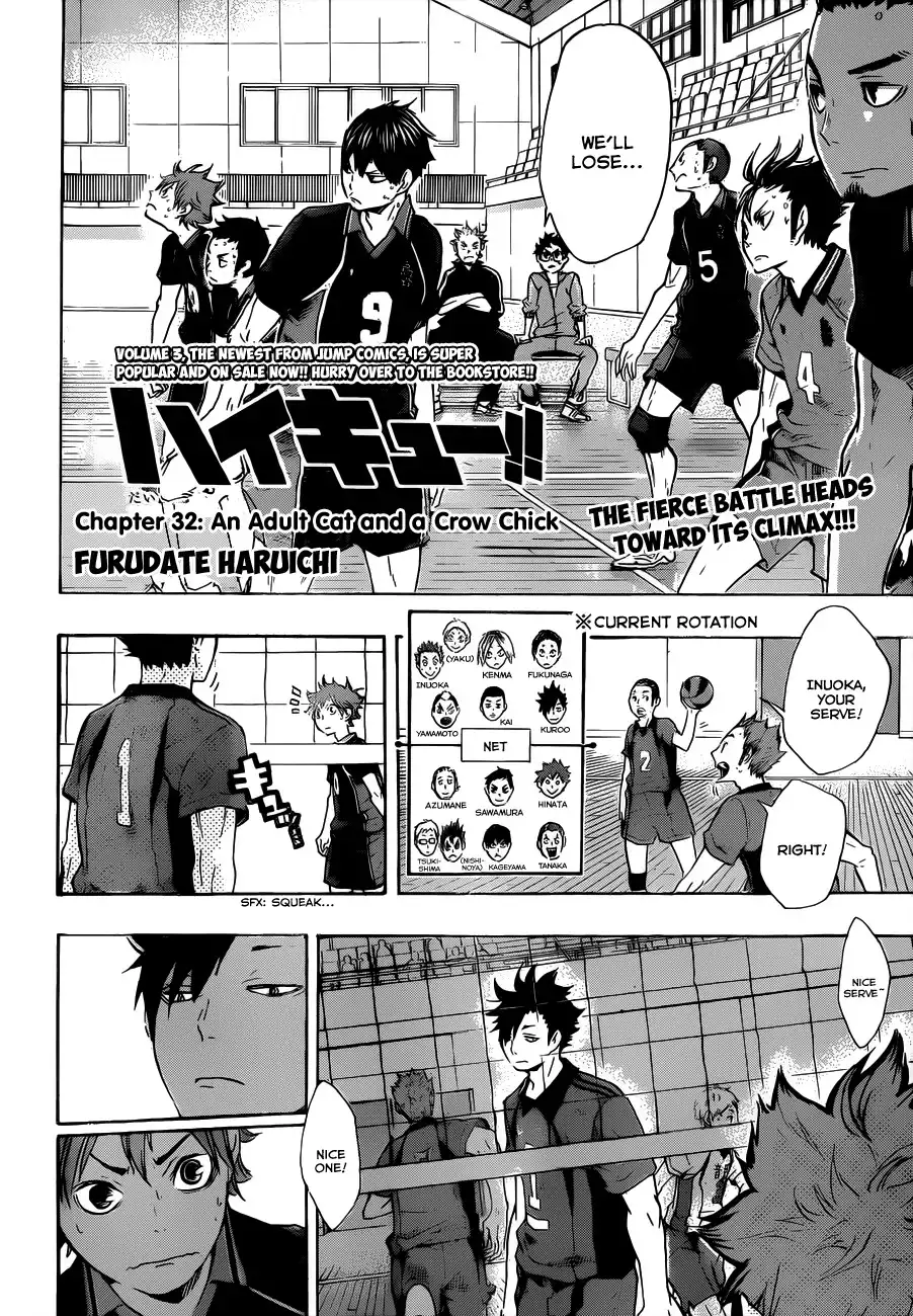 Haikyuu!! Chapter 32