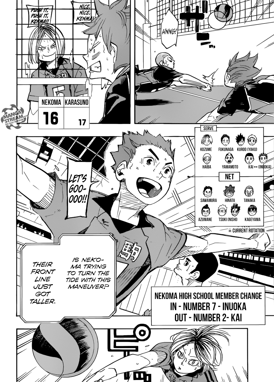 Haikyuu!! Chapter 322