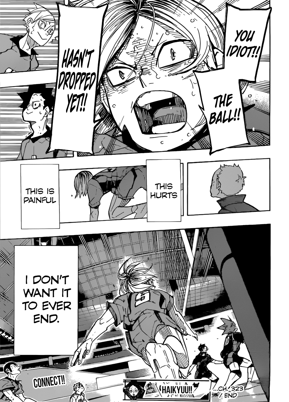 Haikyuu!! Chapter 323