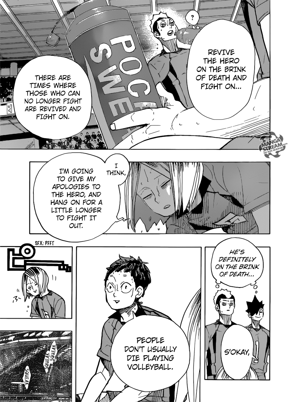 Haikyuu!! Chapter 323