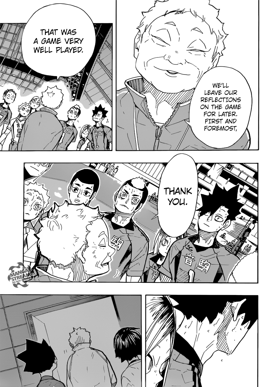 Haikyuu!! Chapter 325