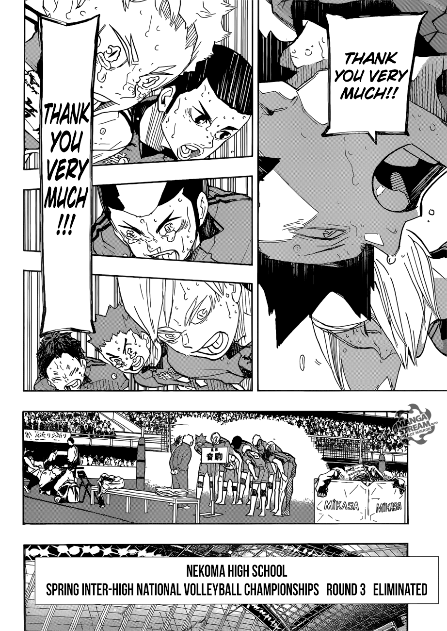 Haikyuu!! Chapter 325