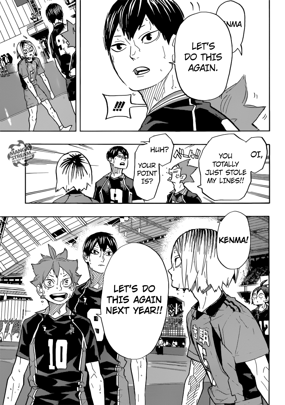 Haikyuu!! Chapter 325