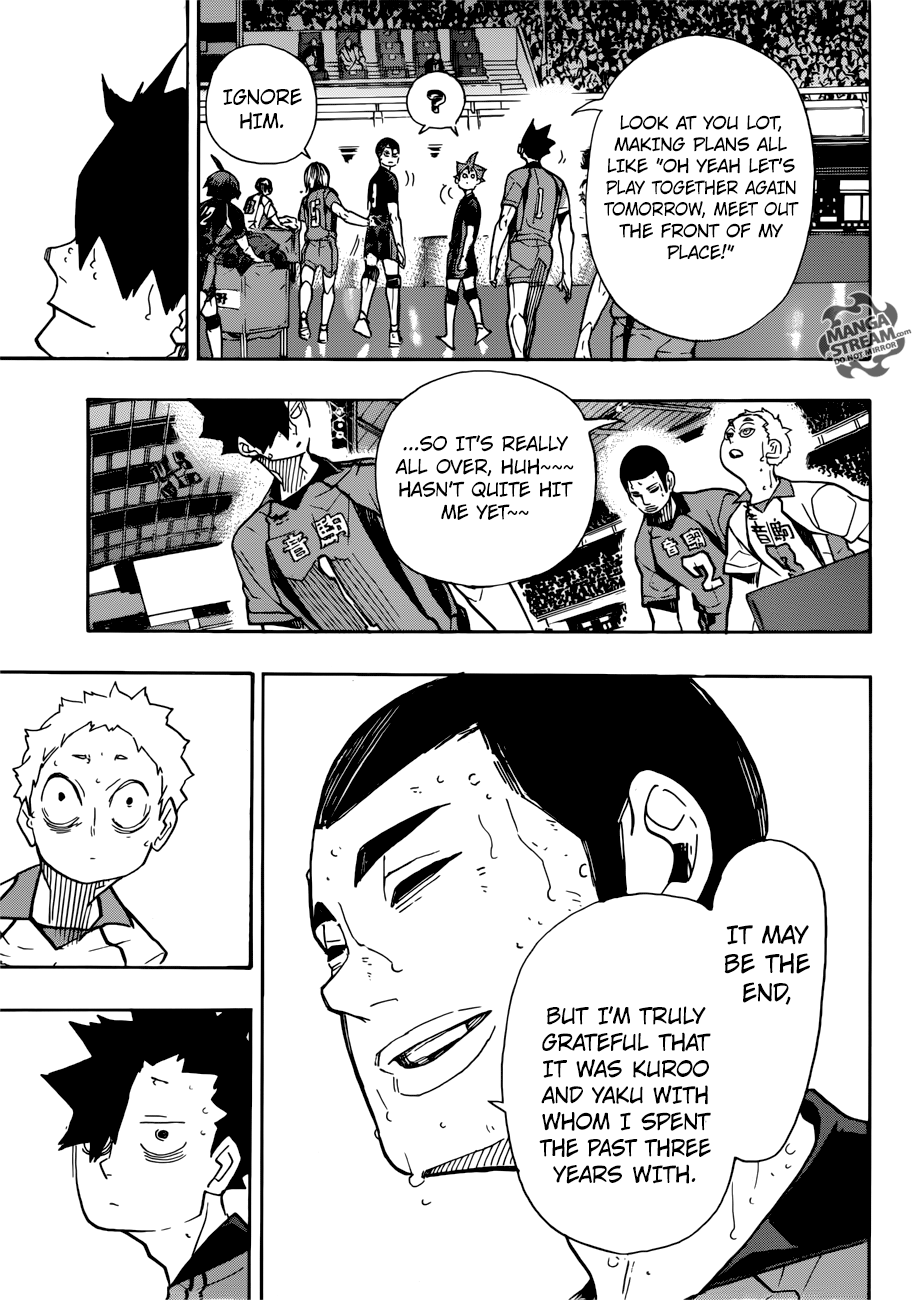 Haikyuu!! Chapter 325