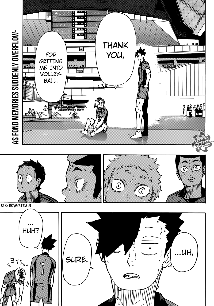 Haikyuu!! Chapter 325