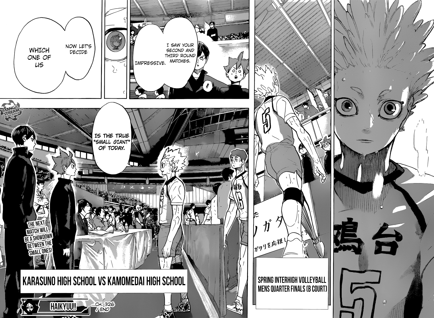 Haikyuu!! Chapter 326