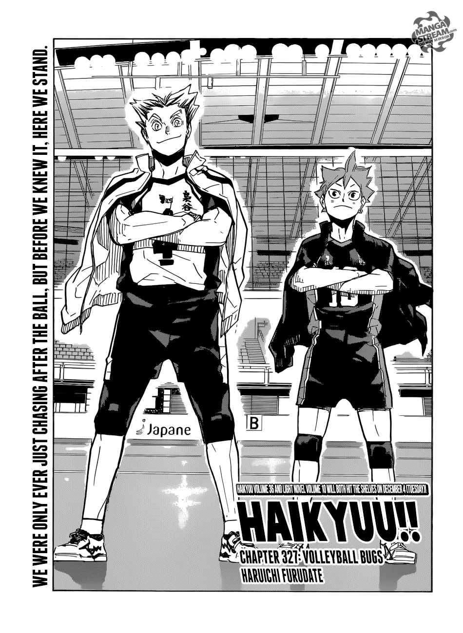 Haikyuu!! Chapter 327