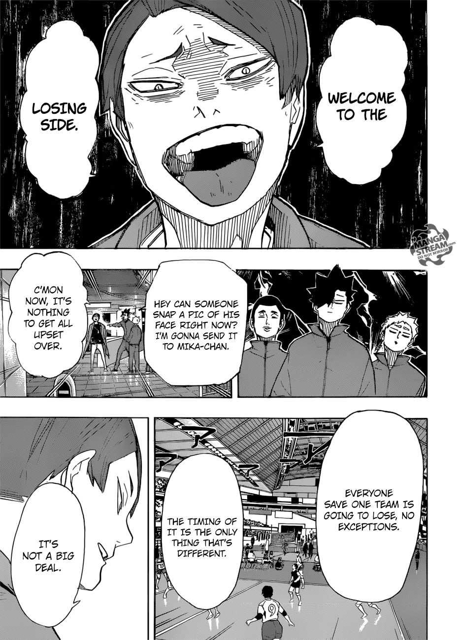 Haikyuu!! Chapter 327