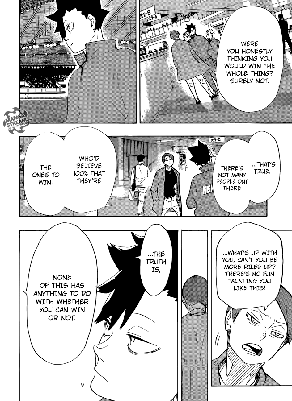 Haikyuu!! Chapter 327