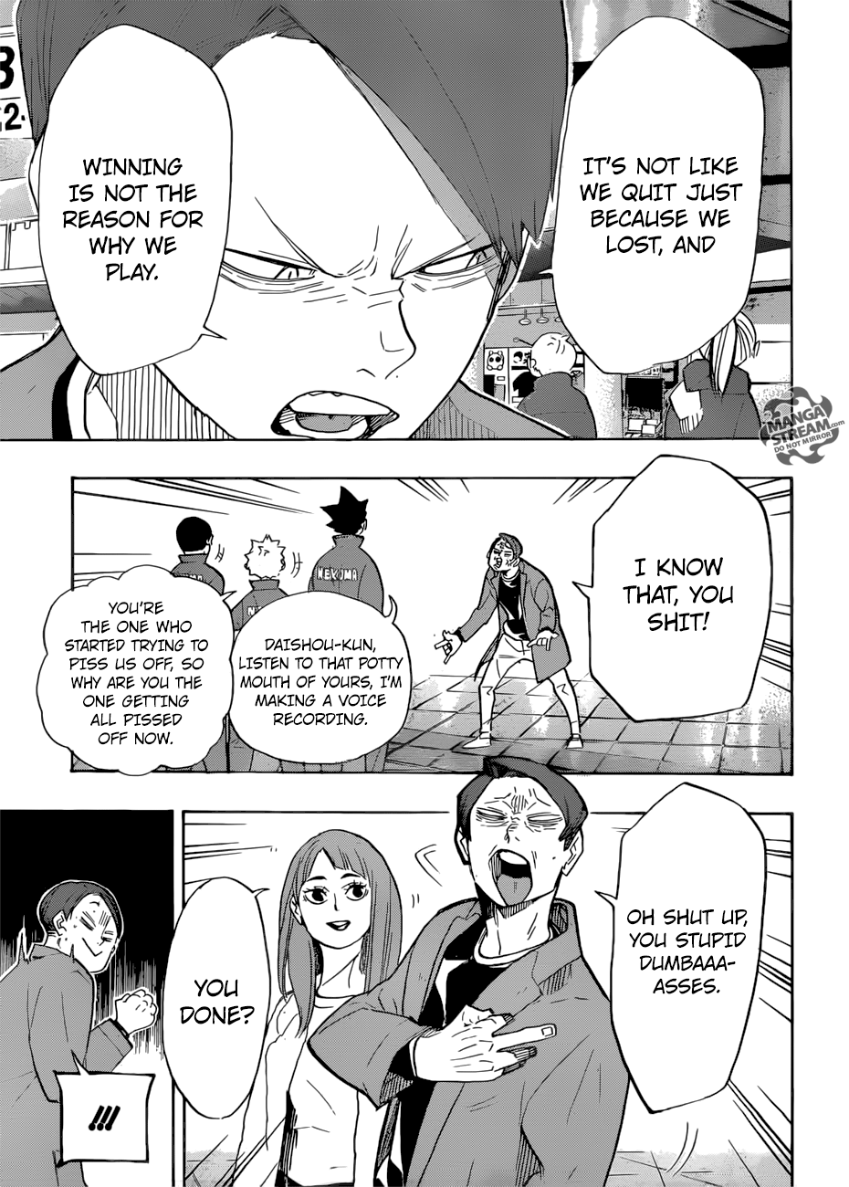 Haikyuu!! Chapter 327