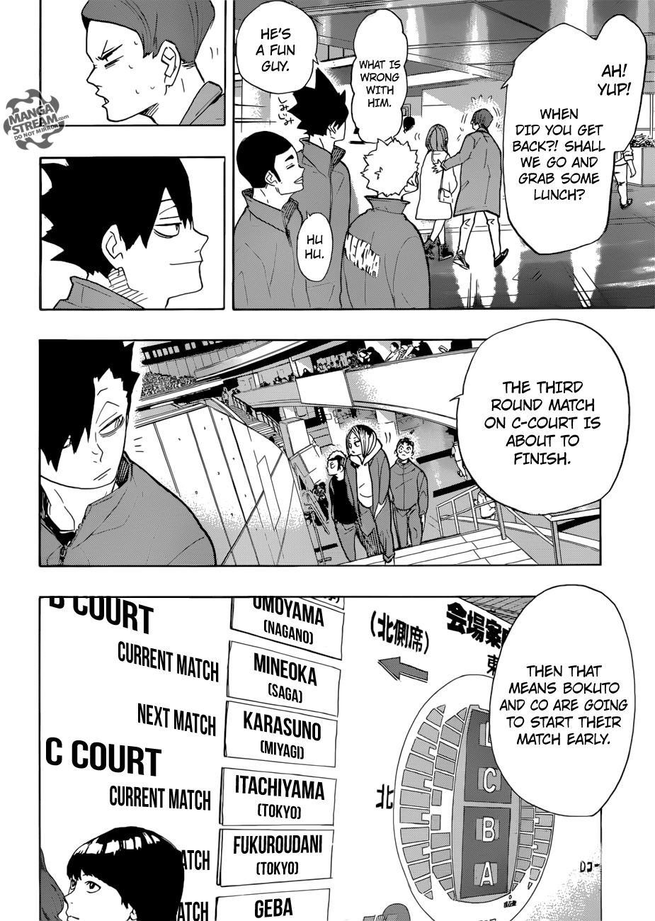 Haikyuu!! Chapter 327