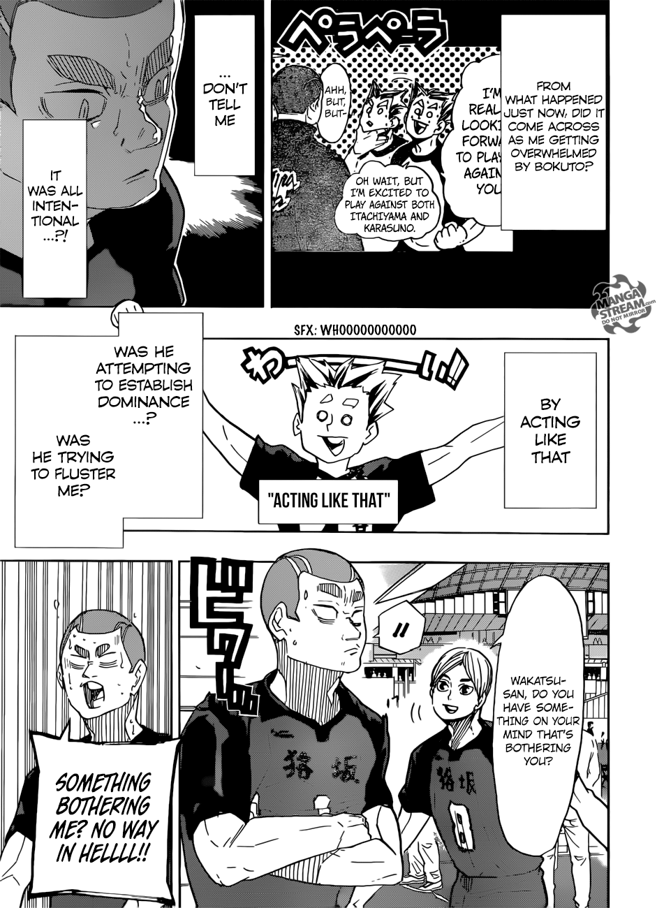 Haikyuu!! Chapter 327