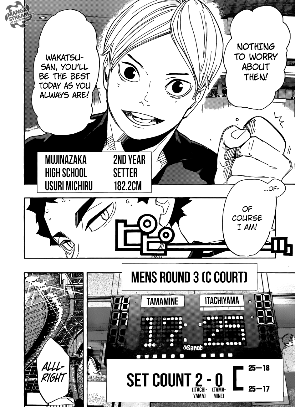 Haikyuu!! Chapter 327