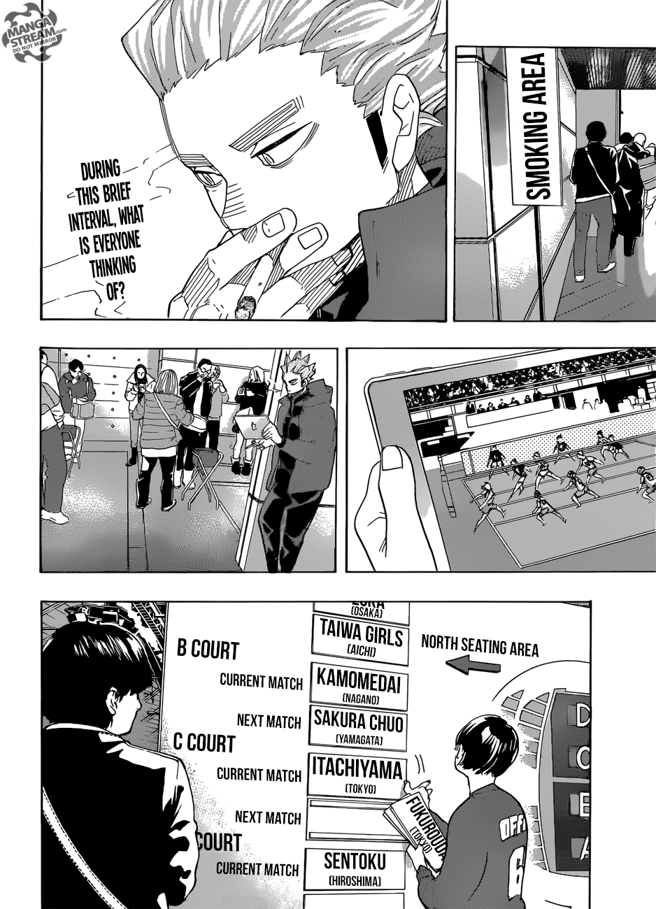 Haikyuu!! Chapter 327