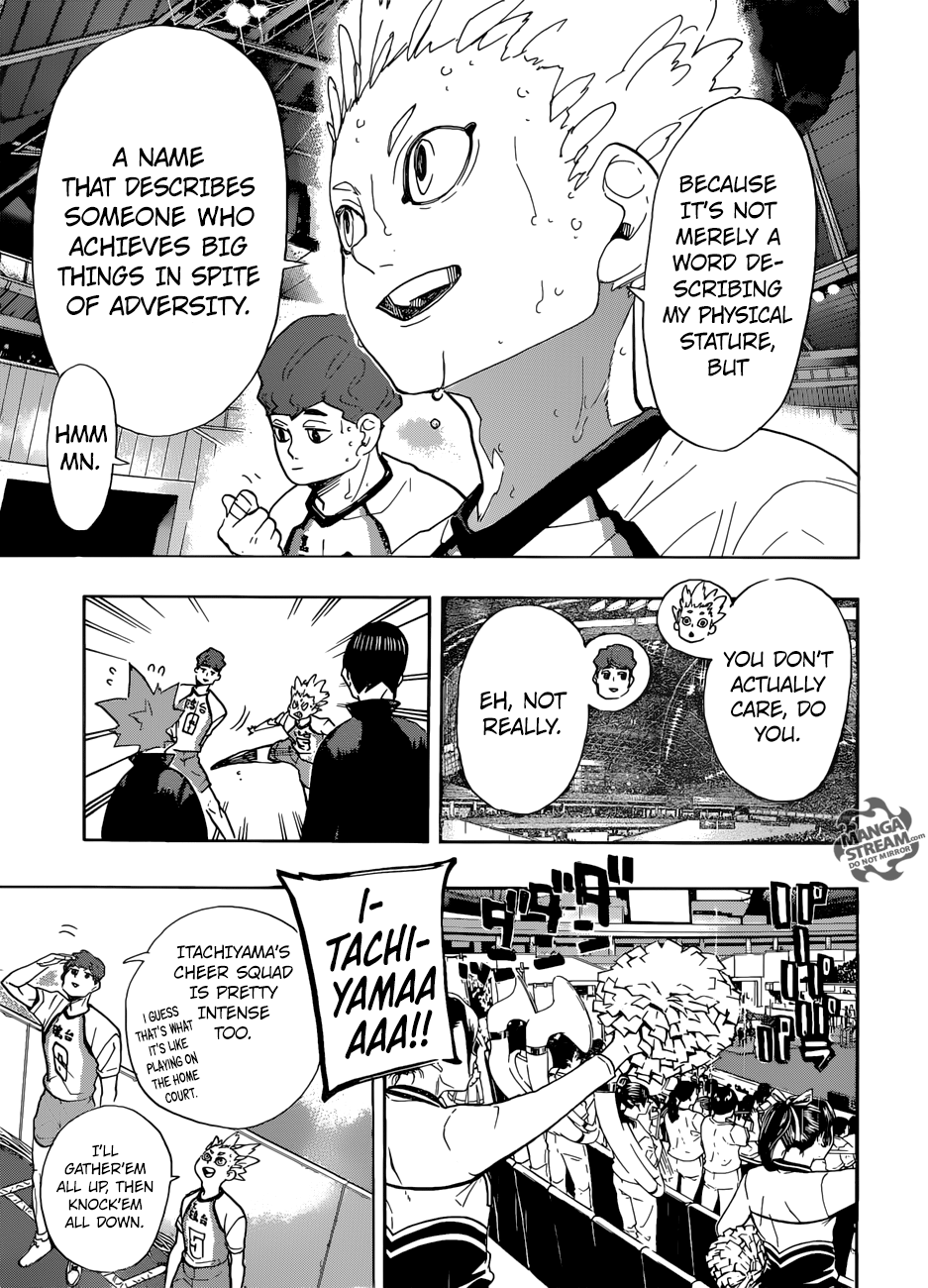 Haikyuu!! Chapter 327