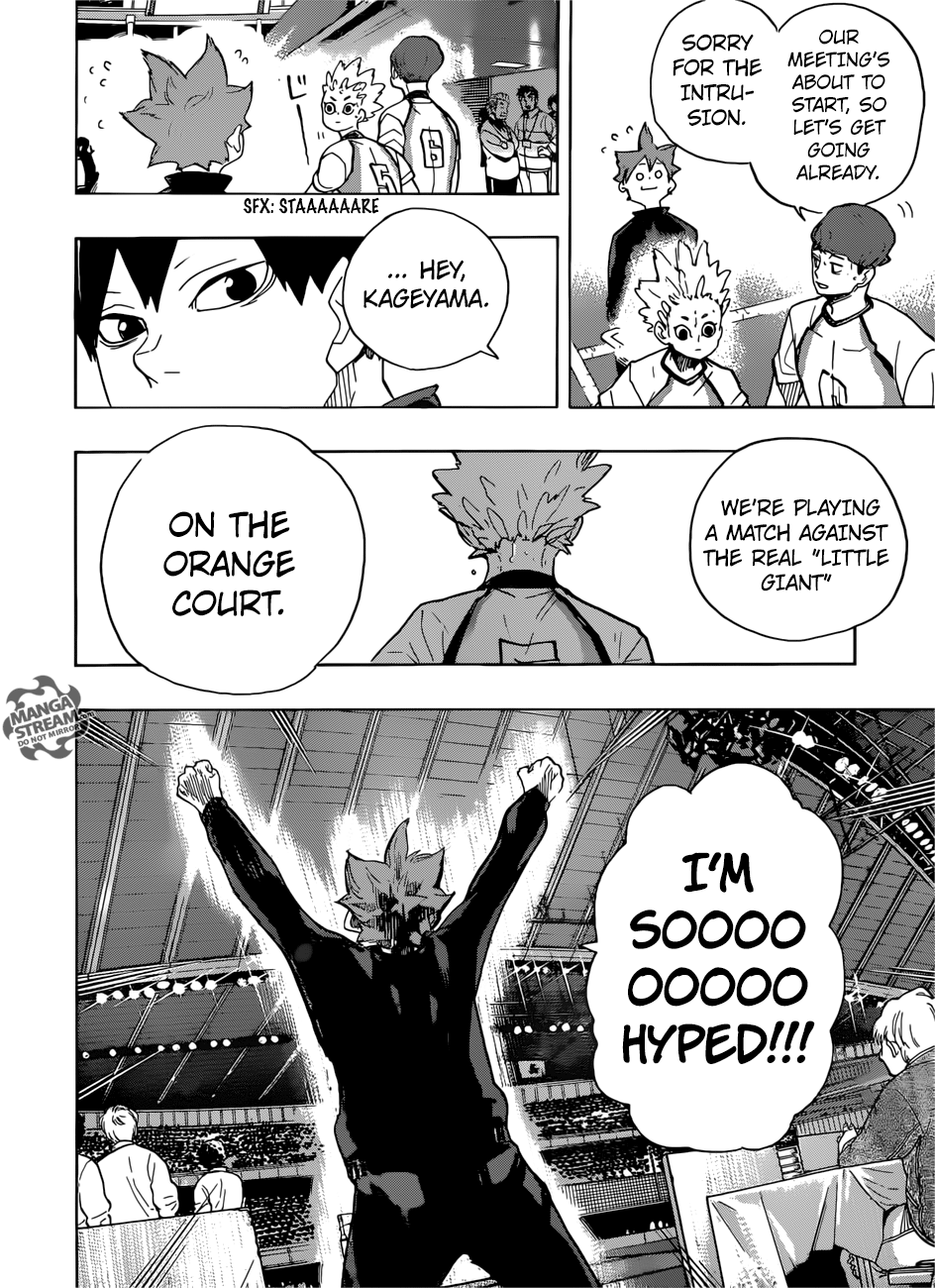 Haikyuu!! Chapter 327