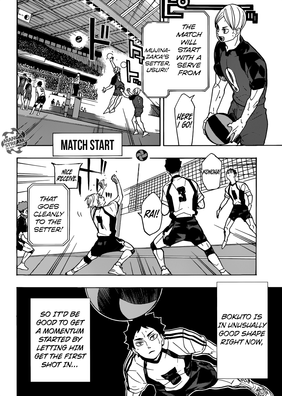 Haikyuu!! Chapter 328