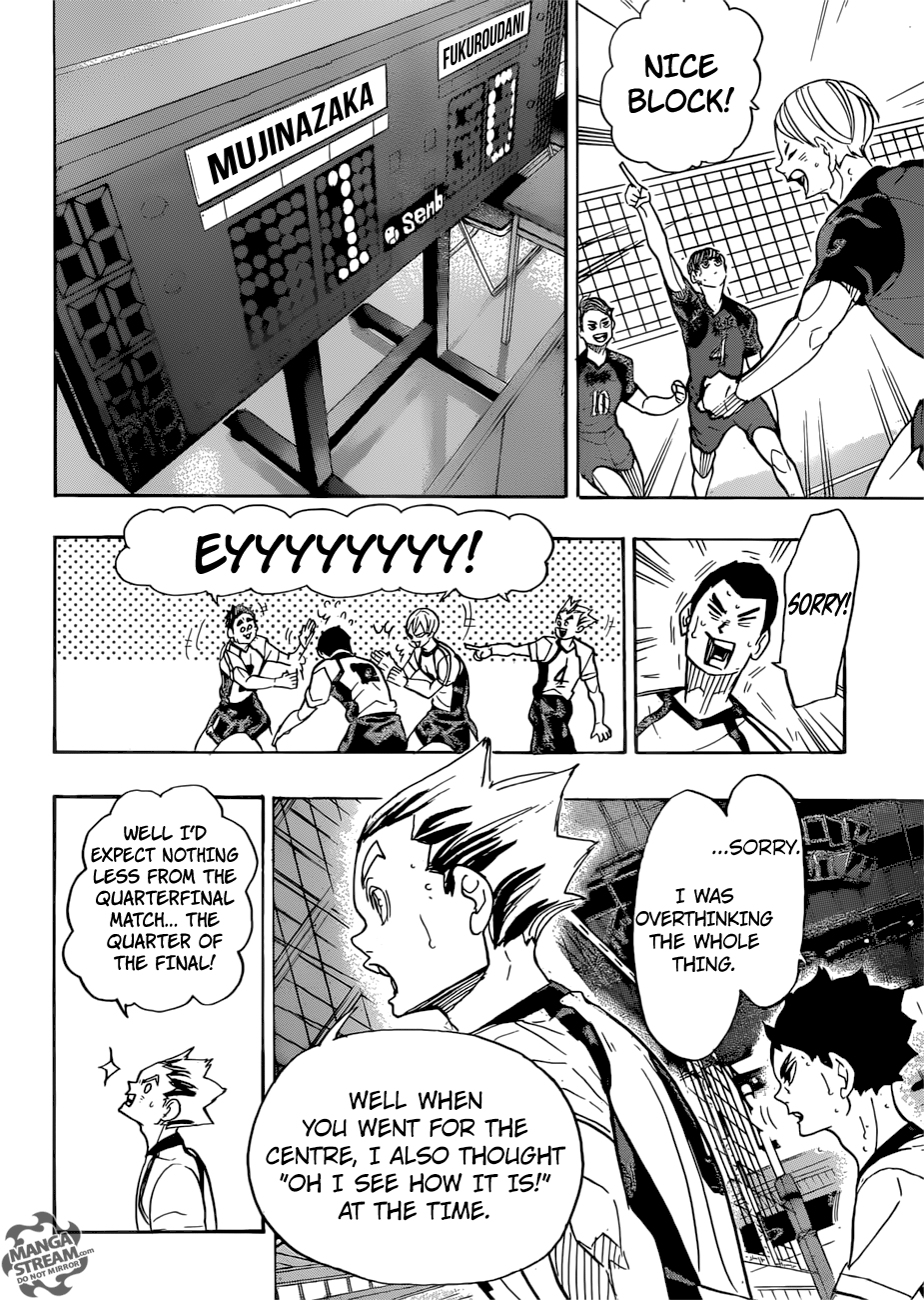 Haikyuu!! Chapter 328