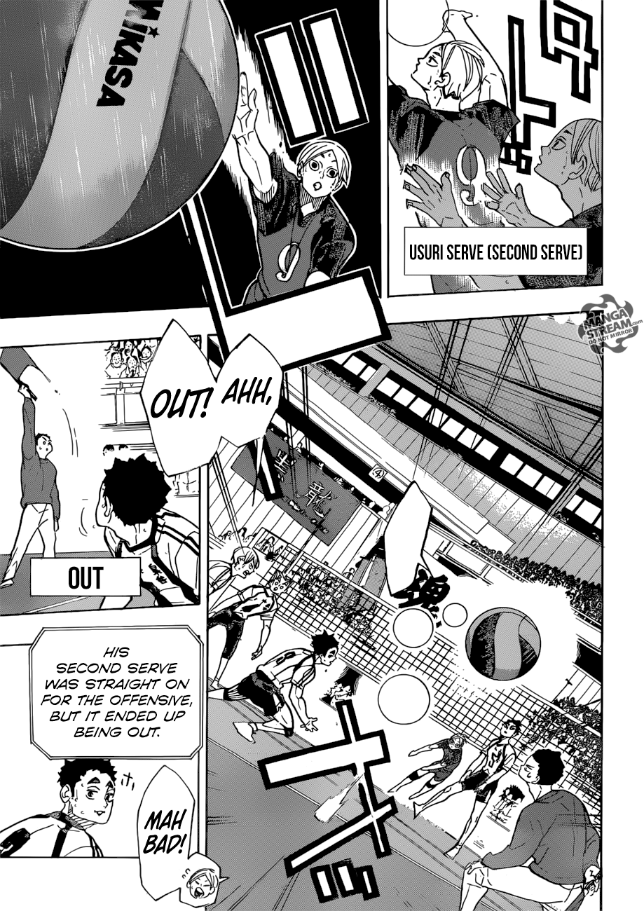 Haikyuu!! Chapter 328