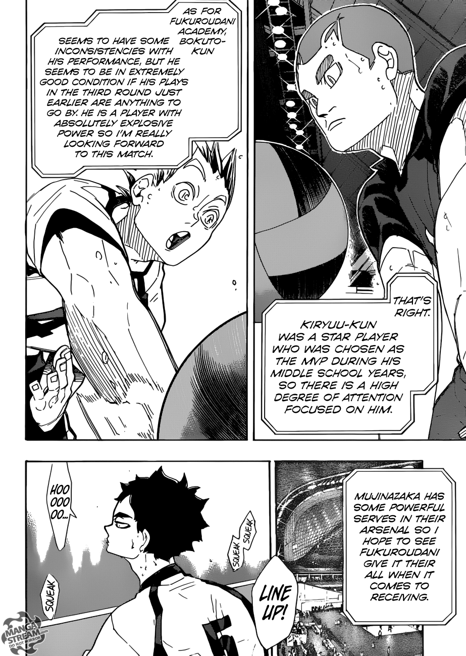 Haikyuu!! Chapter 328