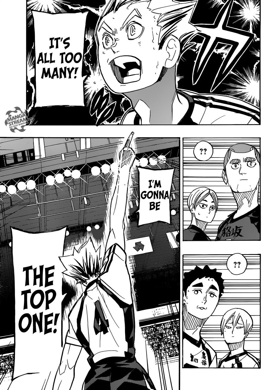 Haikyuu!! Chapter 328