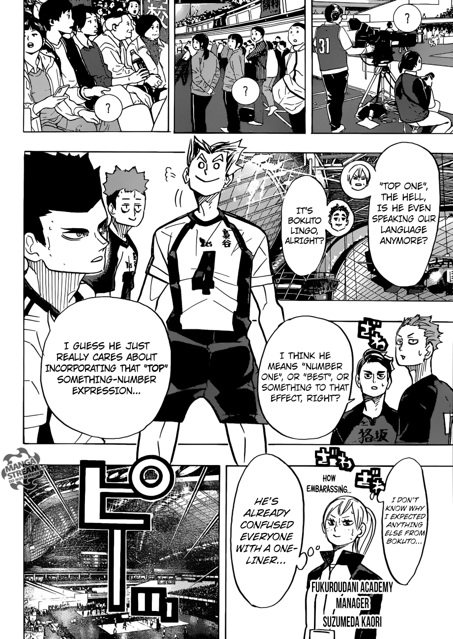 Haikyuu!! Chapter 328