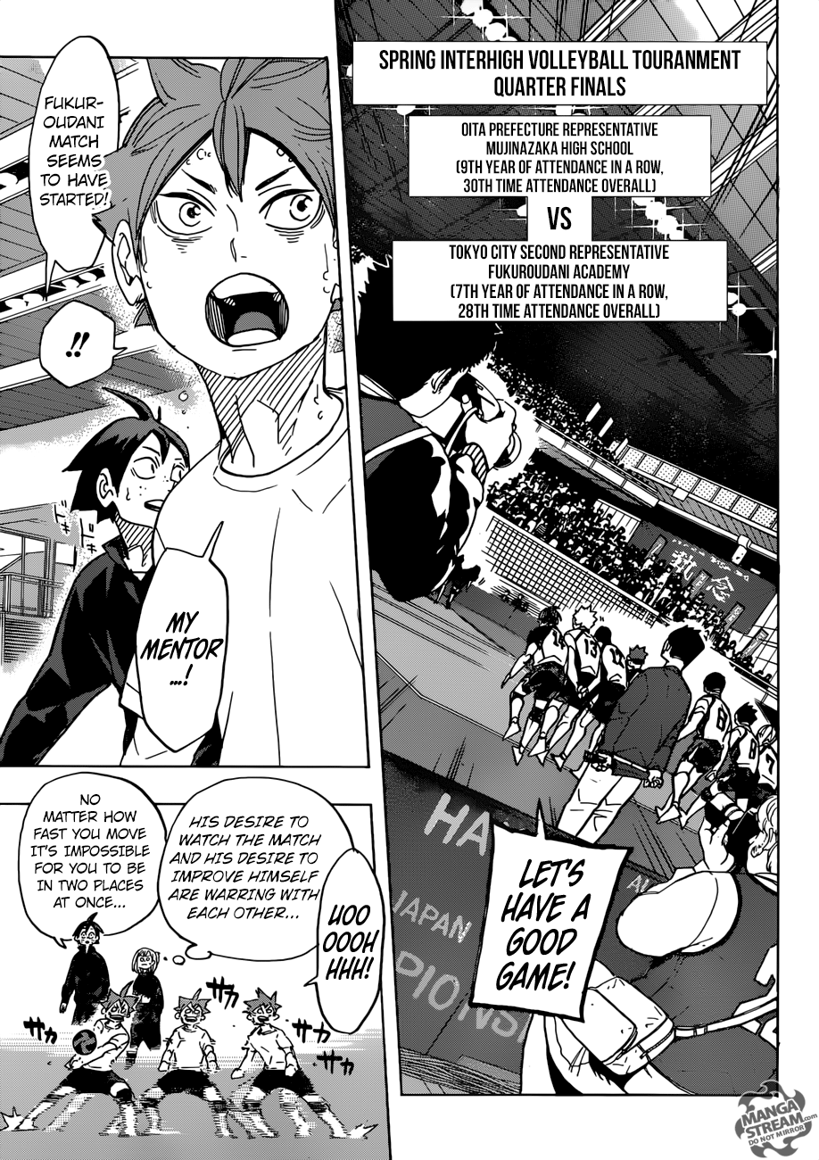 Haikyuu!! Chapter 328