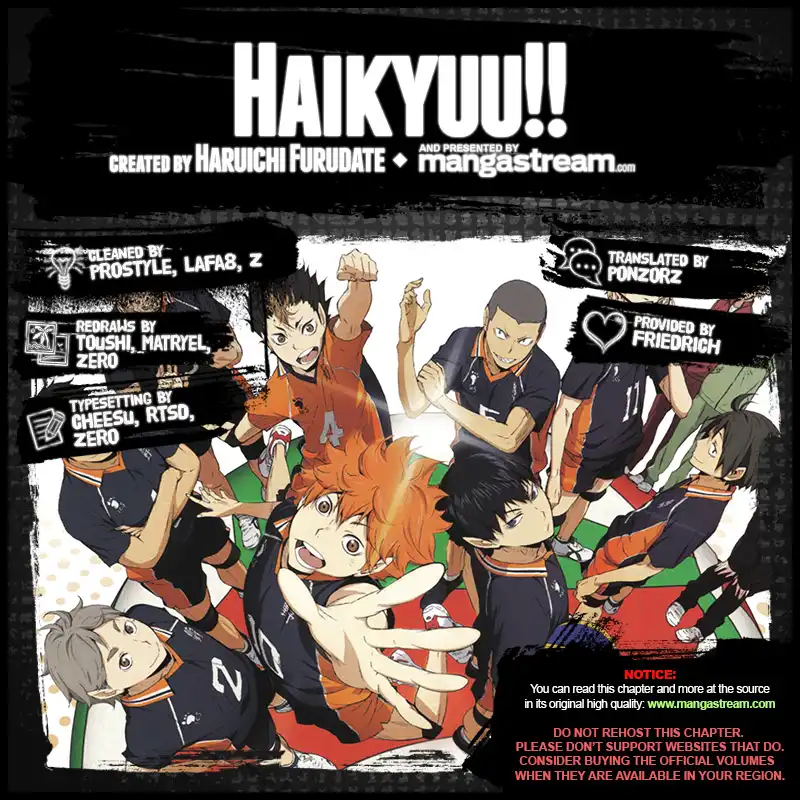 Haikyuu!! Chapter 329