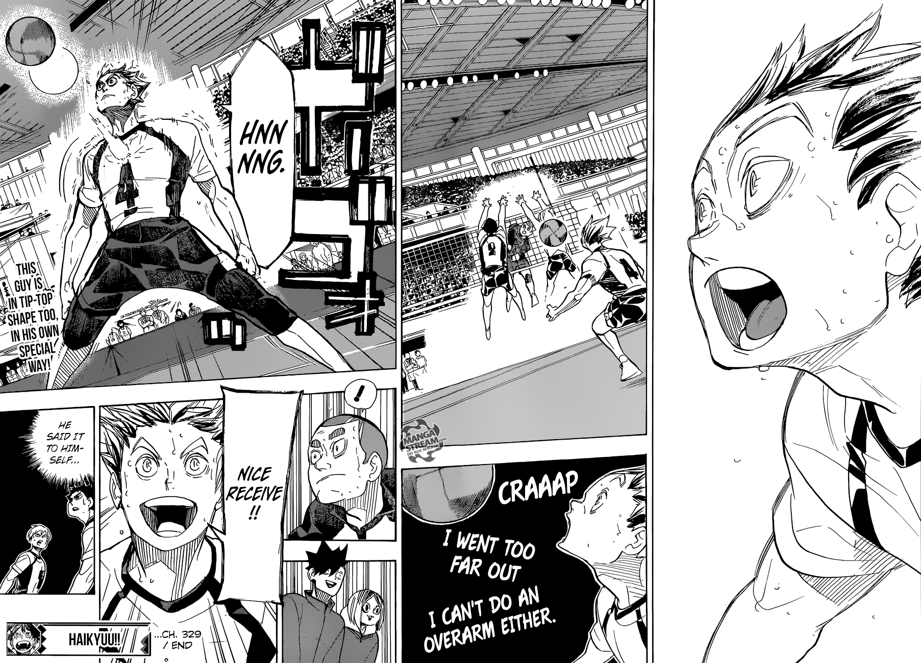 Haikyuu!! Chapter 329